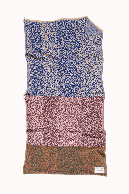 Noisy Camo Bath Towel | Multicolor