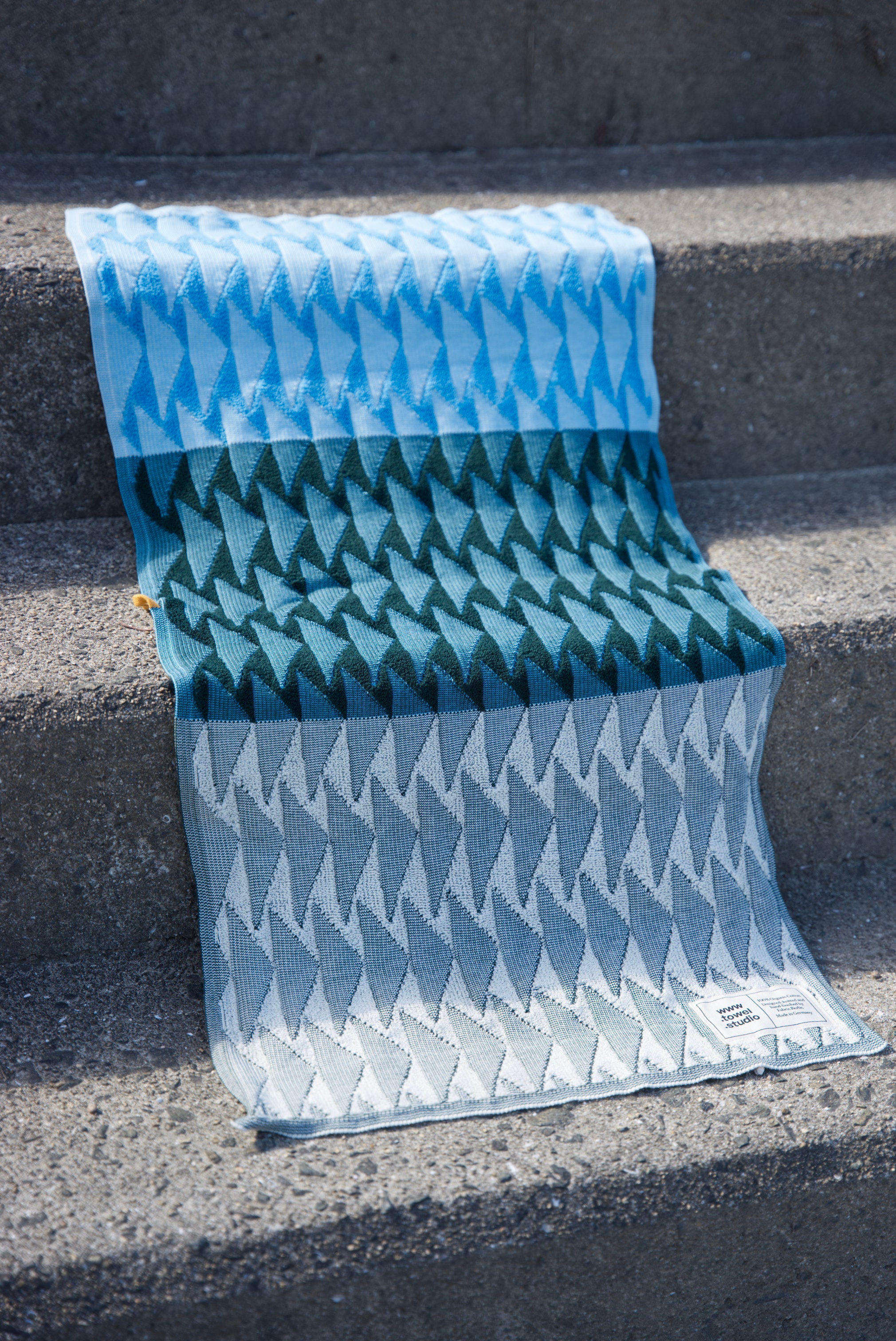 Origami Forest Gym Towel