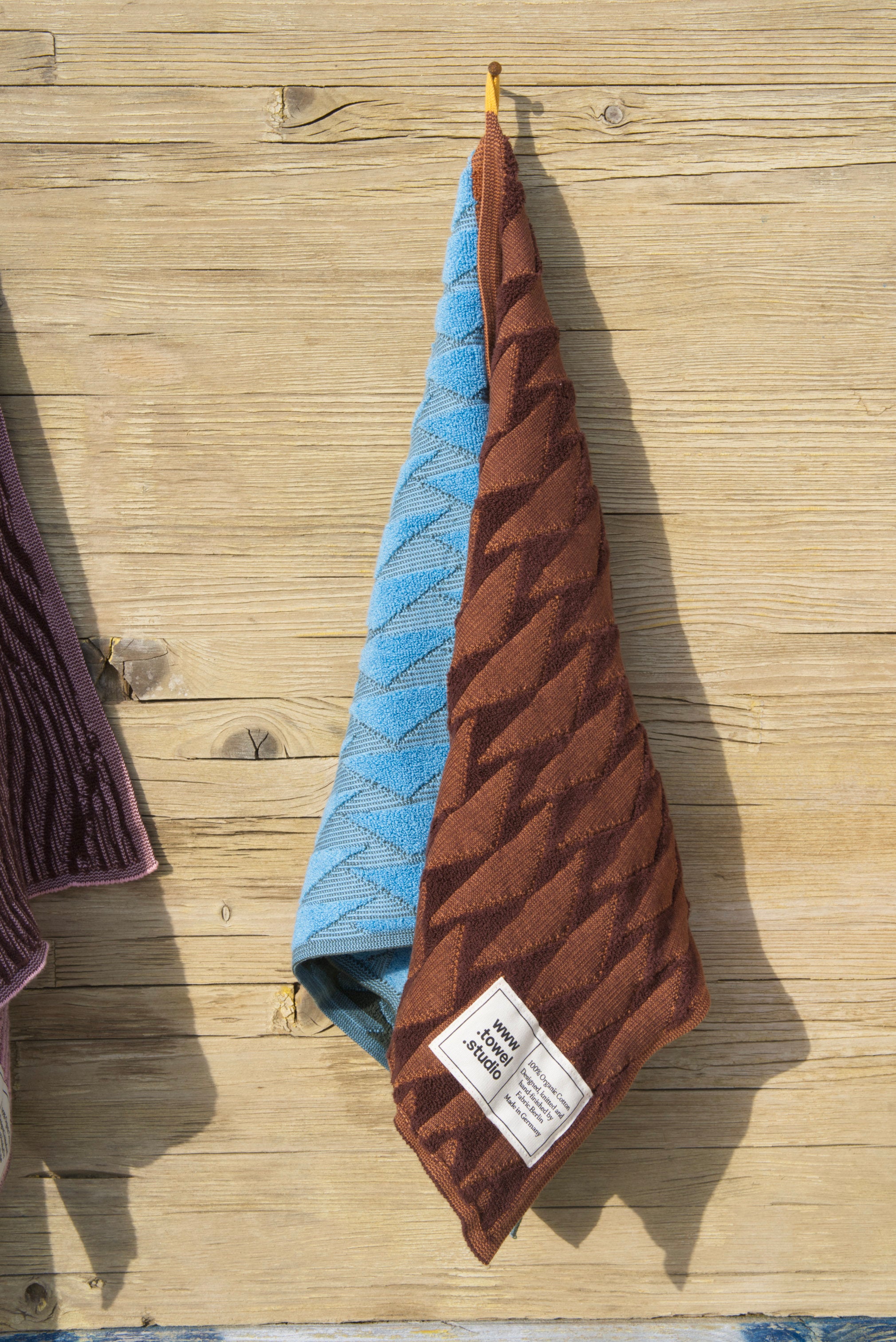 Organic cotton gym towels