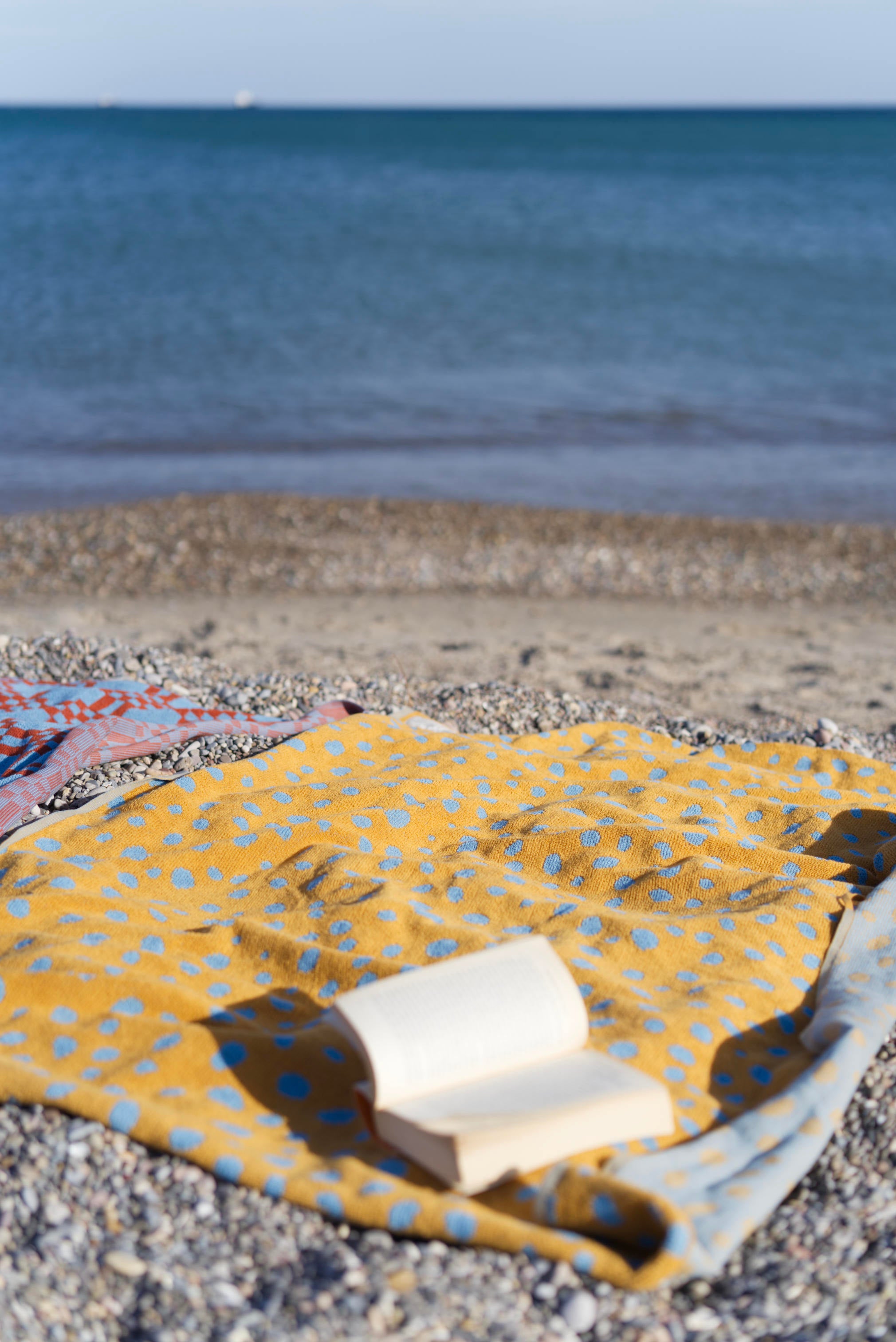 Pebbles beach towel