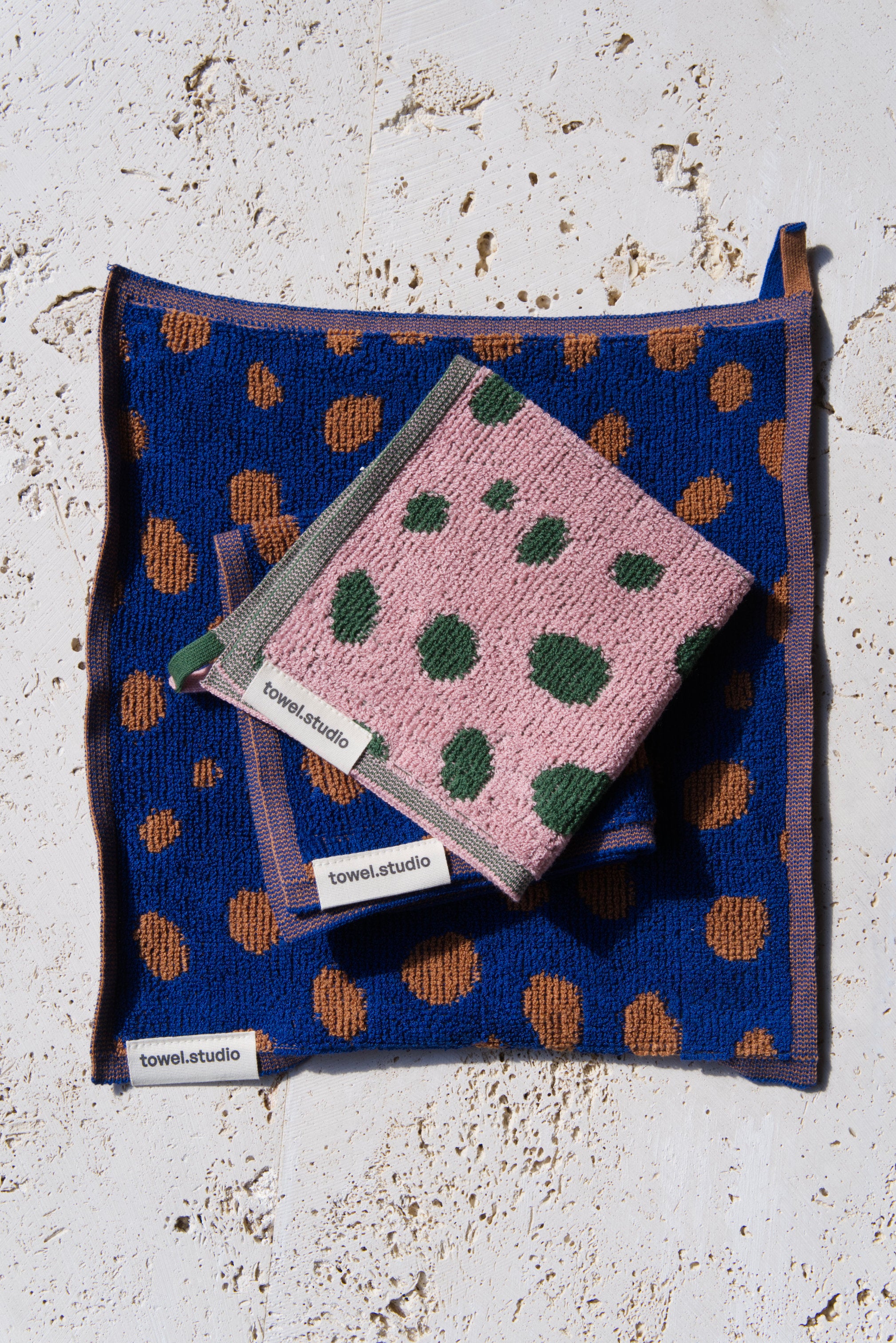 New label designs for wash and guest towels