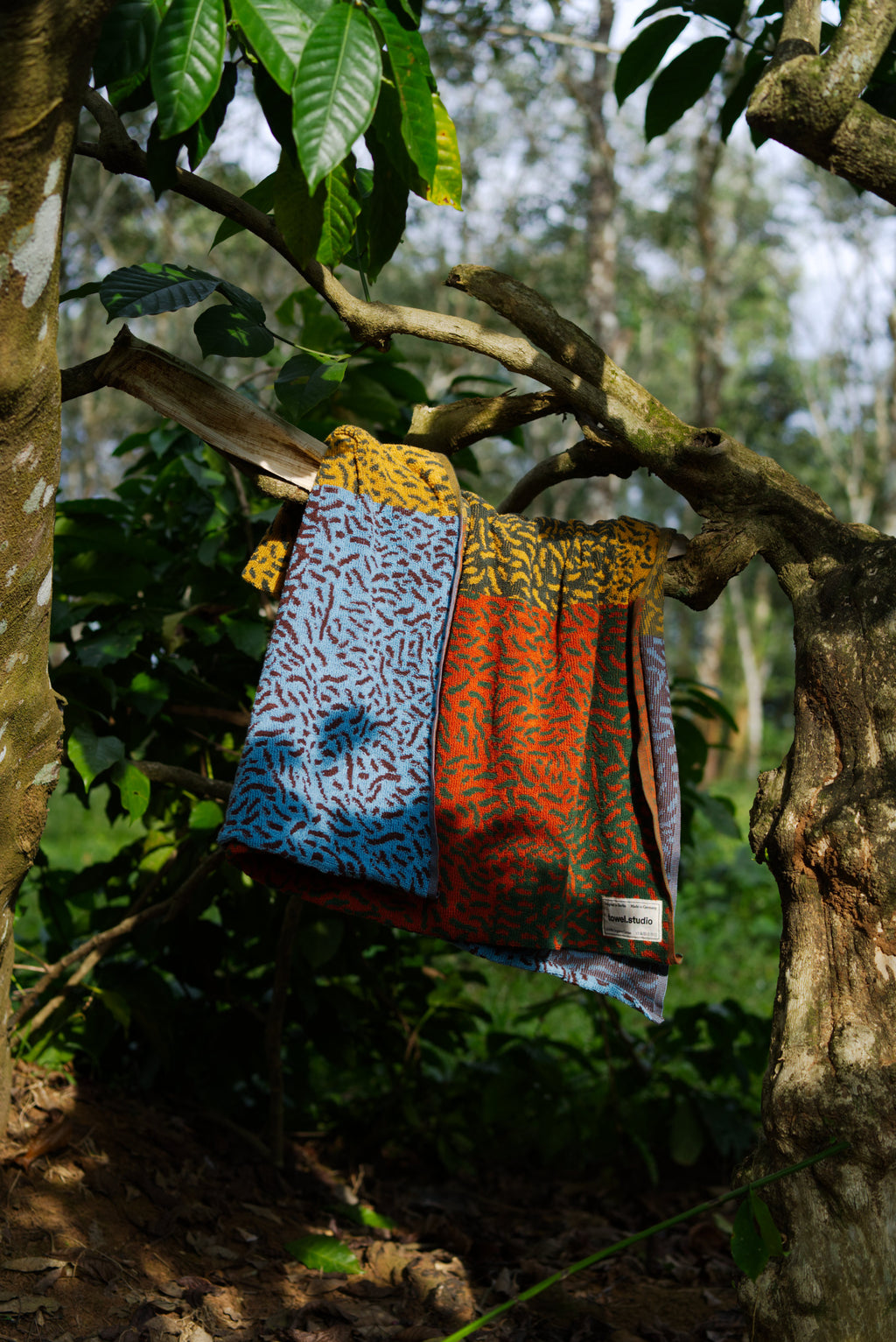 Worm Beach Towel | Multicolor