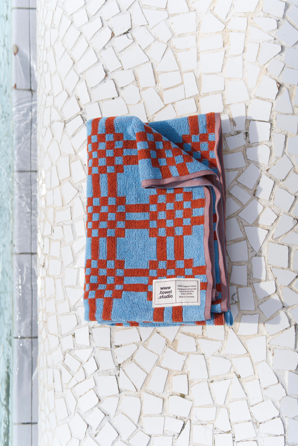 Weave Beach Towel | Sky & Brick