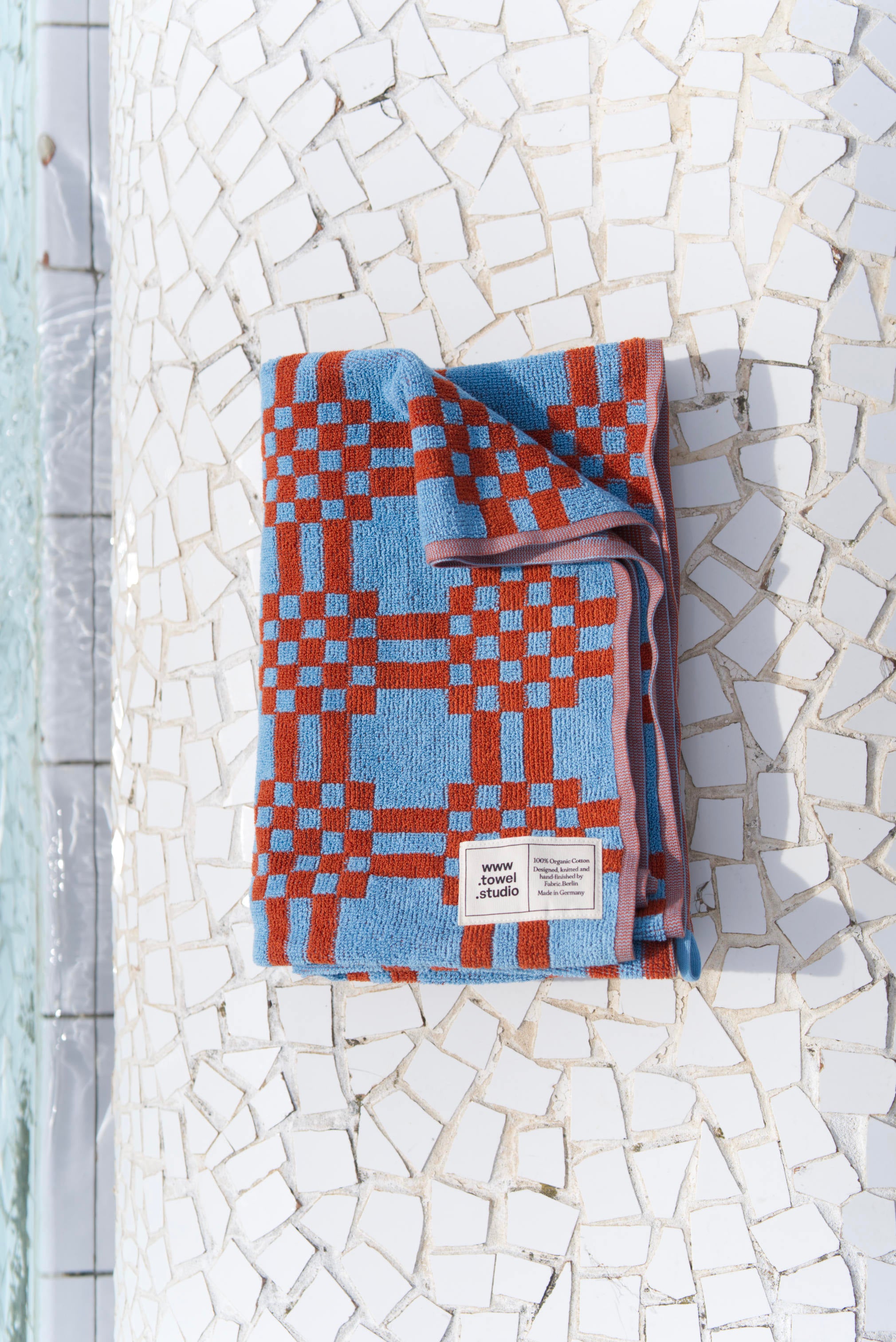 Weave Beach Towel | Sky & Brick