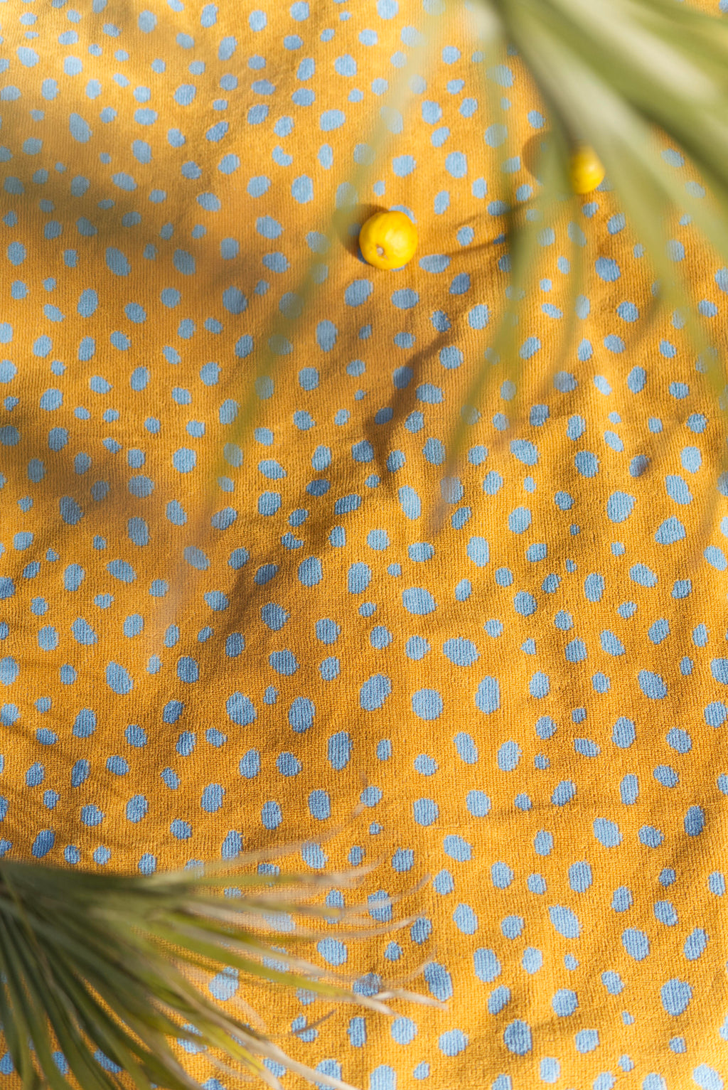 Pebbles Beach Towel | Caramel & Sky