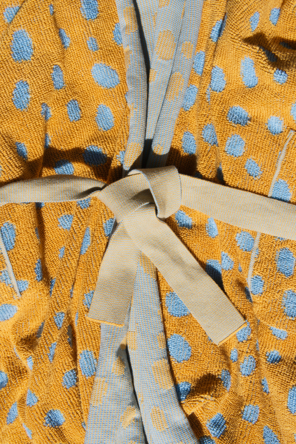 Pebbles Bathrobe | Caramel & Sky