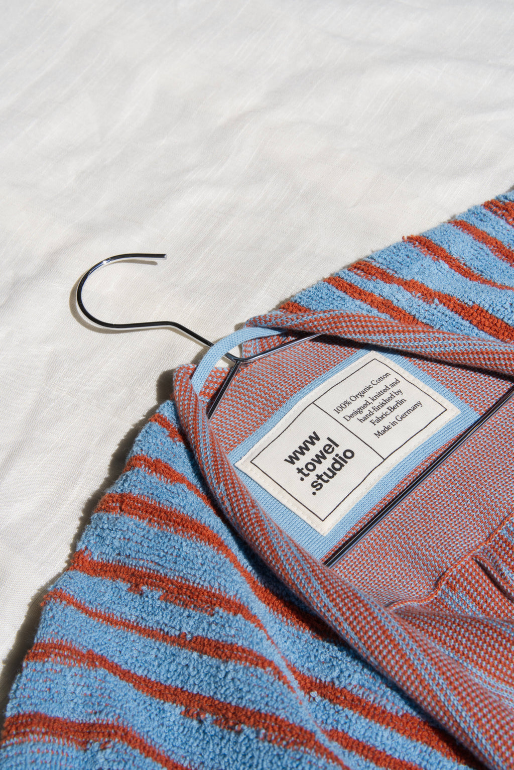 Stripe Bathrobe | Sky & Brick