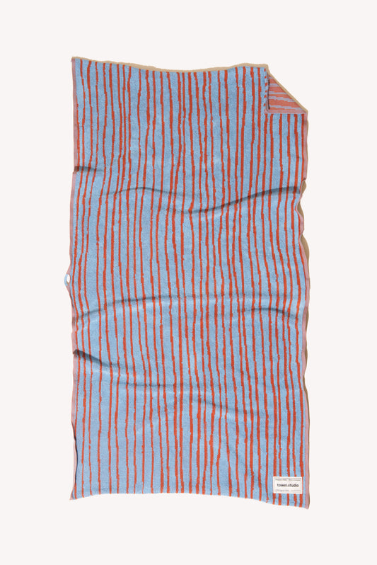 Stripe Bath Towel | Sky & Brick