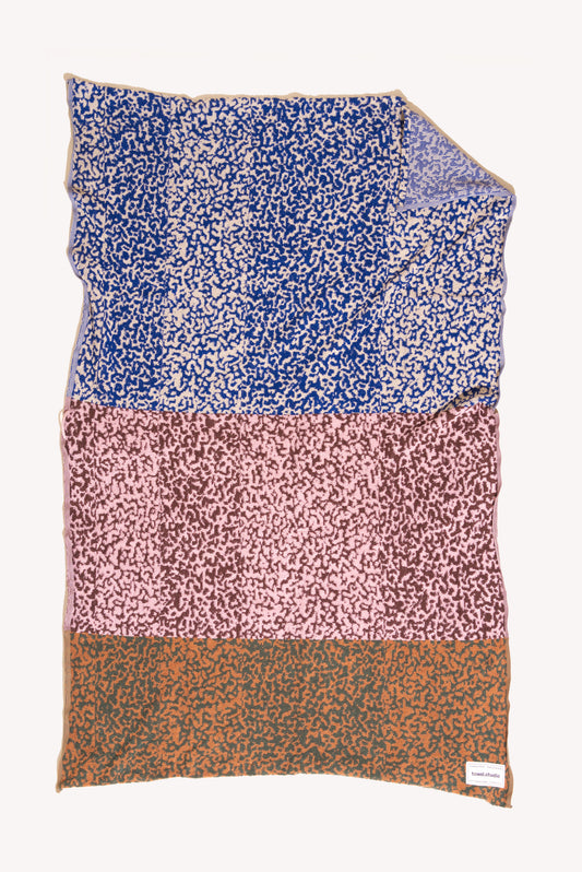 Noisy Camo Beach Towel | Multicolor