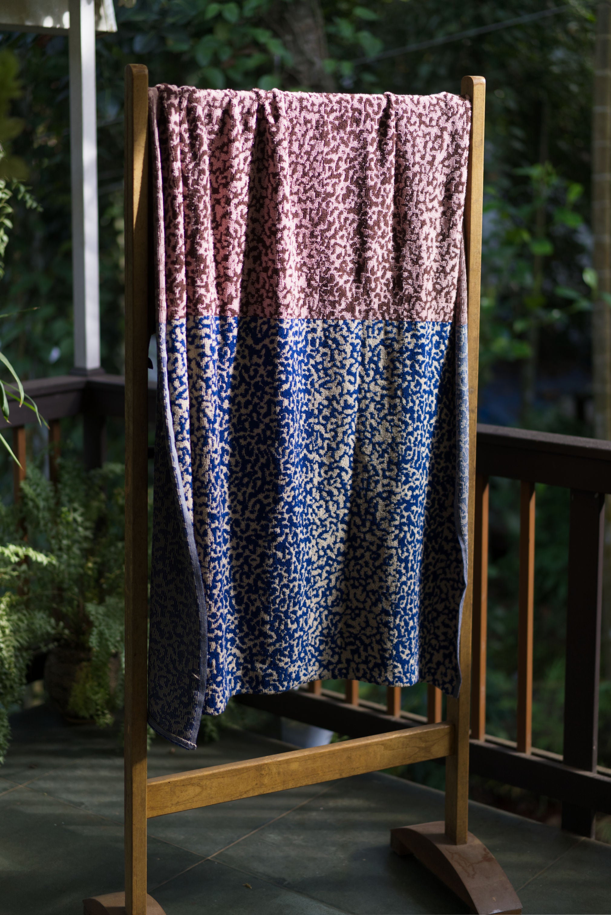 Noisy Camo Beach Towel | Multicolor