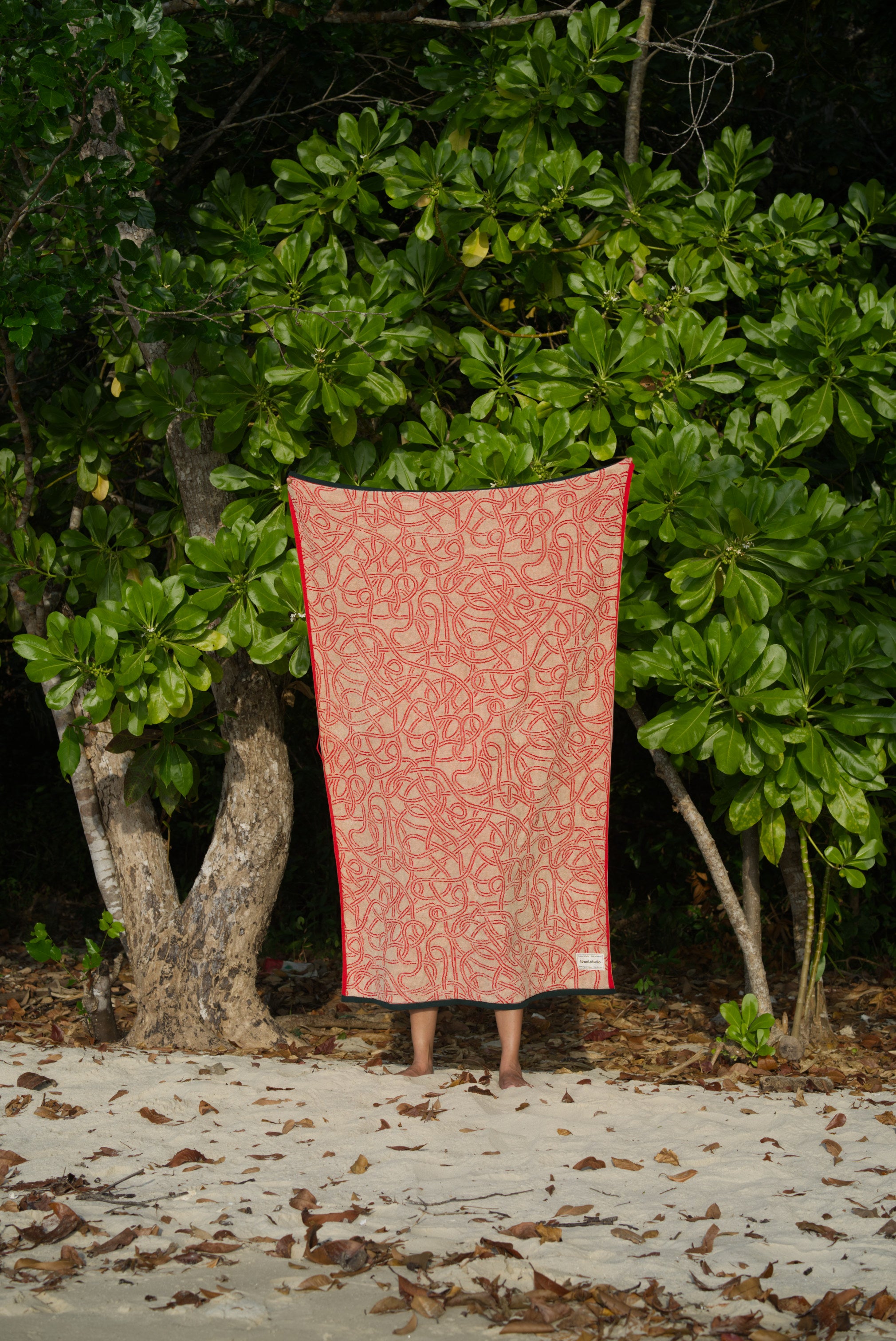 Cable Jumble Beach Towel | Kyoto