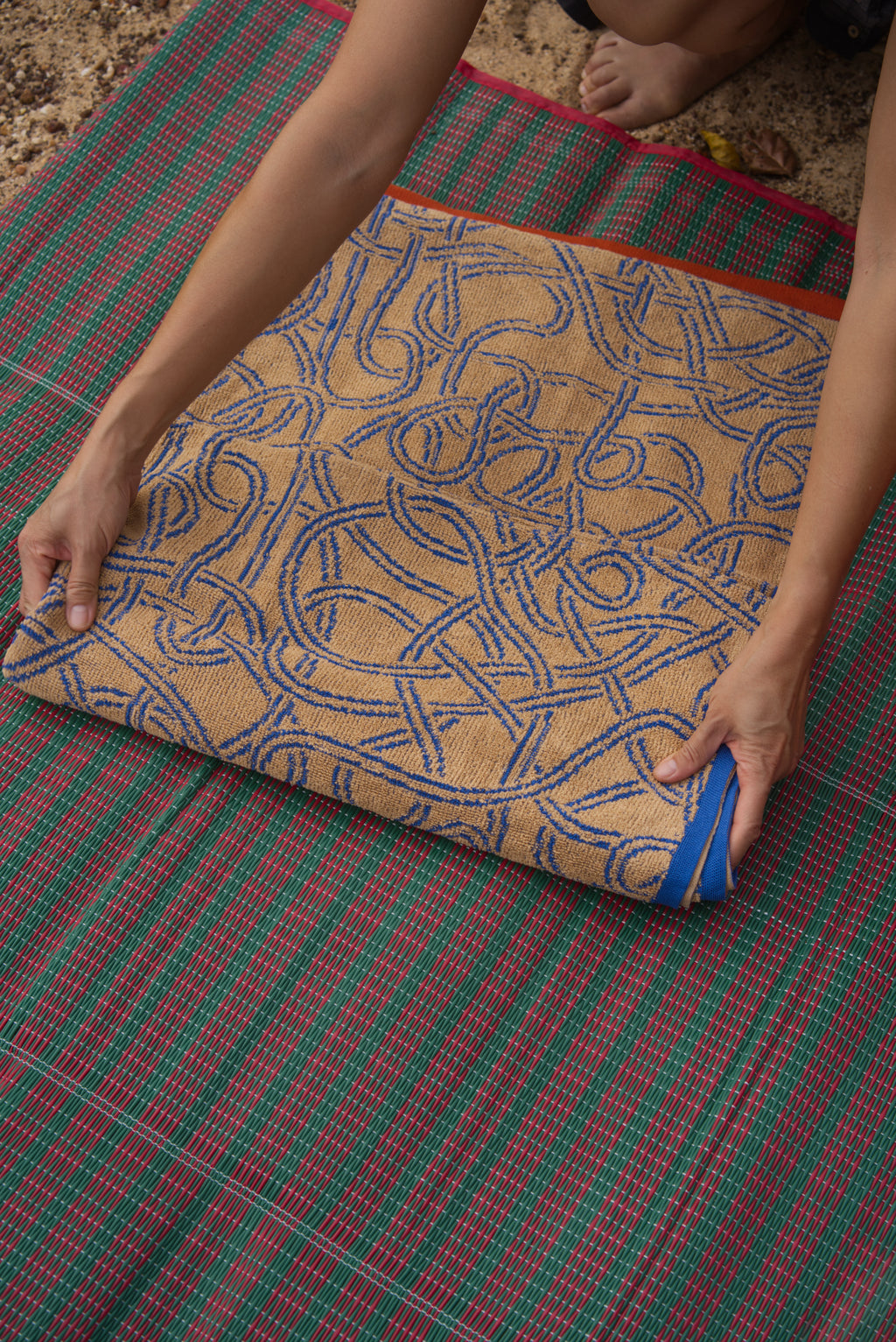 Cable Jumble Beach Towel | Taos