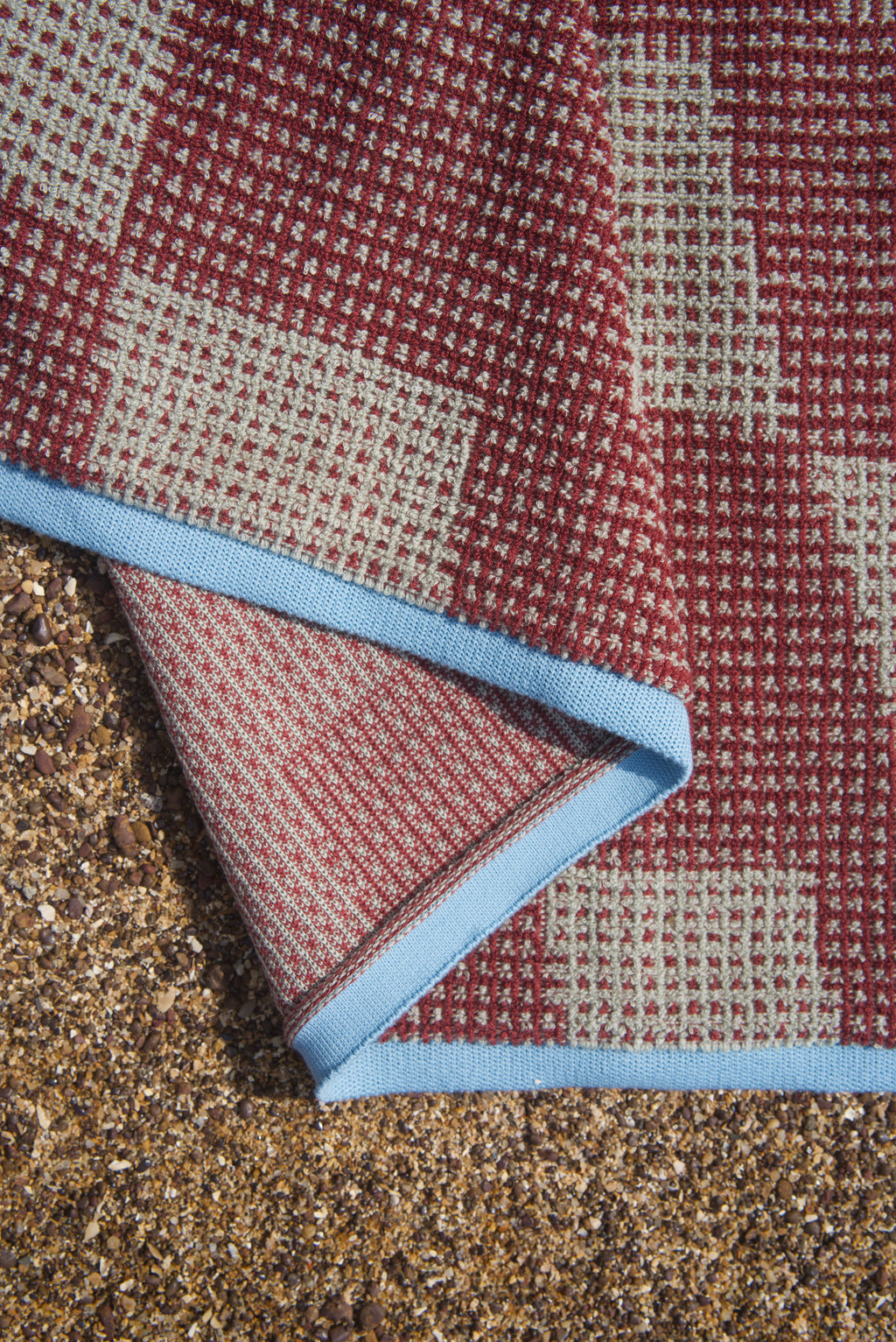 Fields Strandtuch | Burgundy