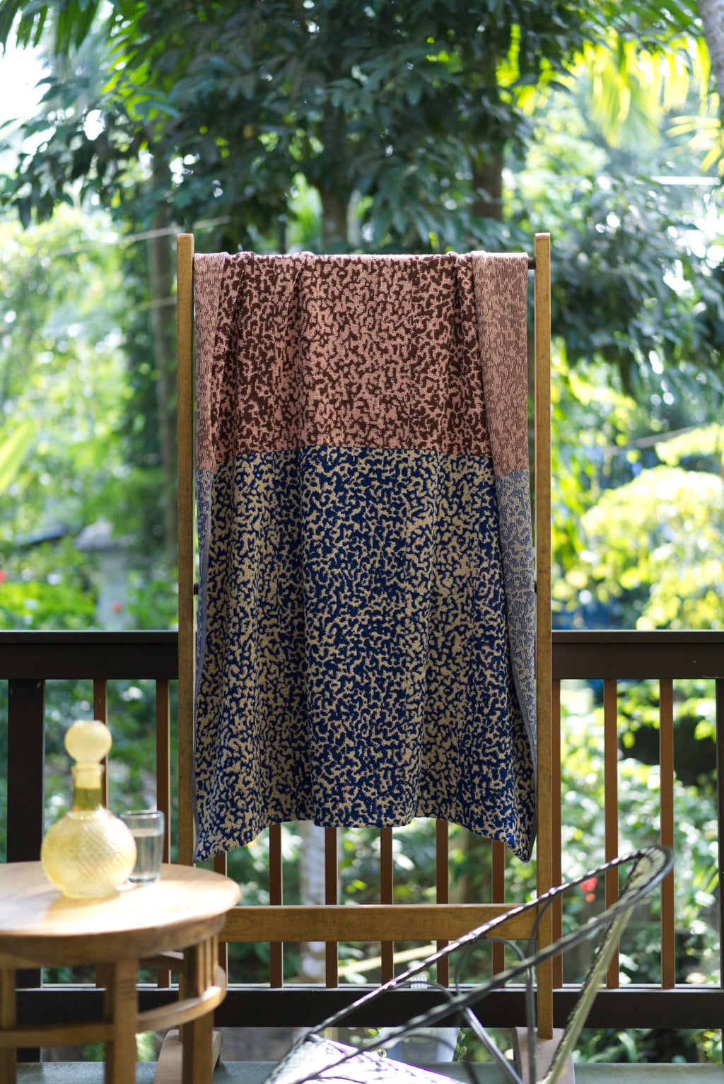 Noisy Camo Beach Towel | Multicolor