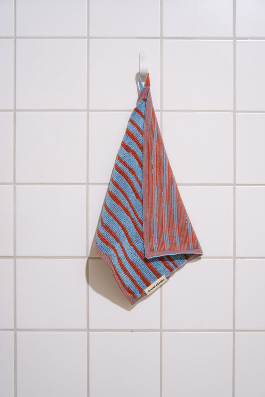 Stripe Guest Towel | Sky & Brick