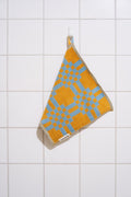 Weave Guest Towel | Caramel & Sky