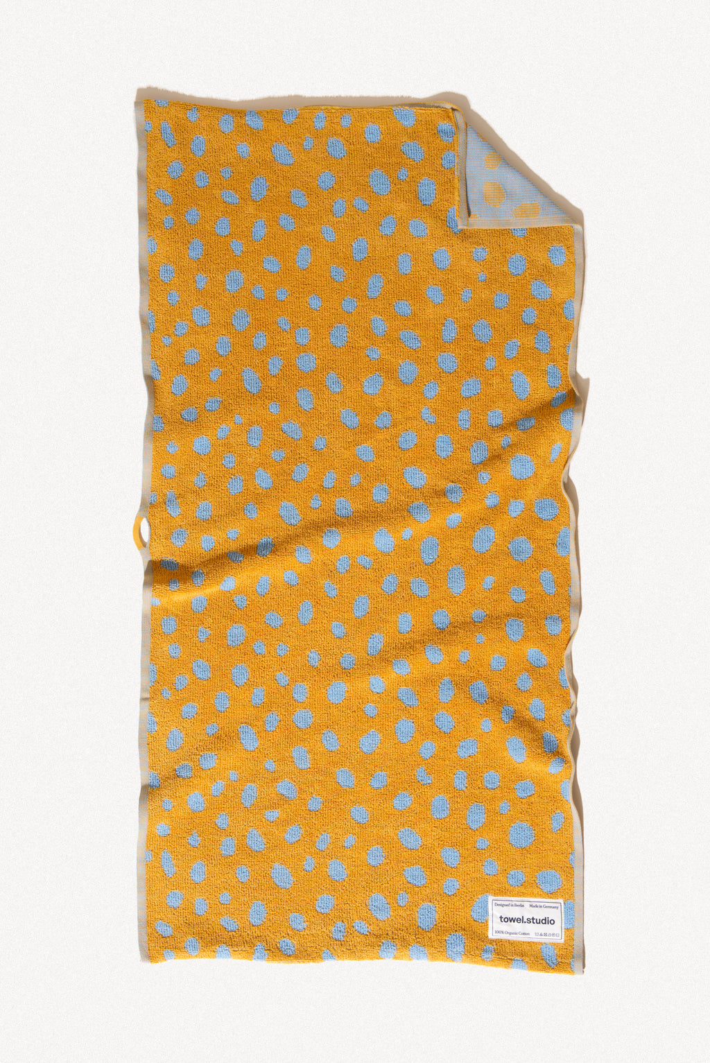Pebbles Gym Towel | Caramel & Sky