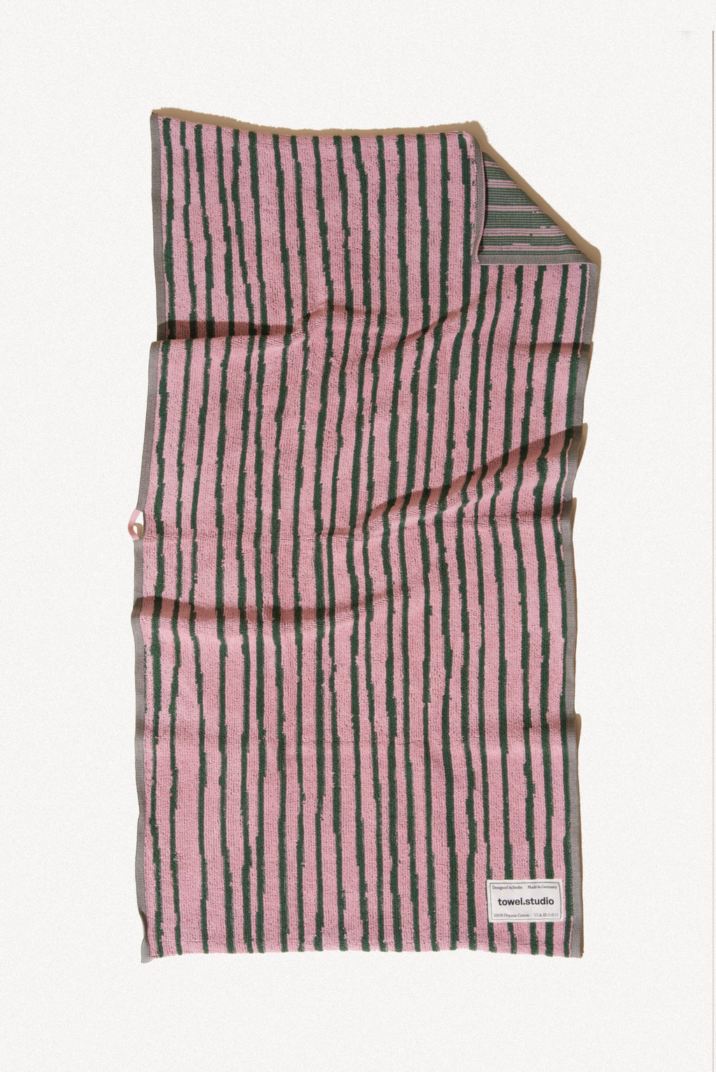 Stripe Gym Towel | Pink & Green