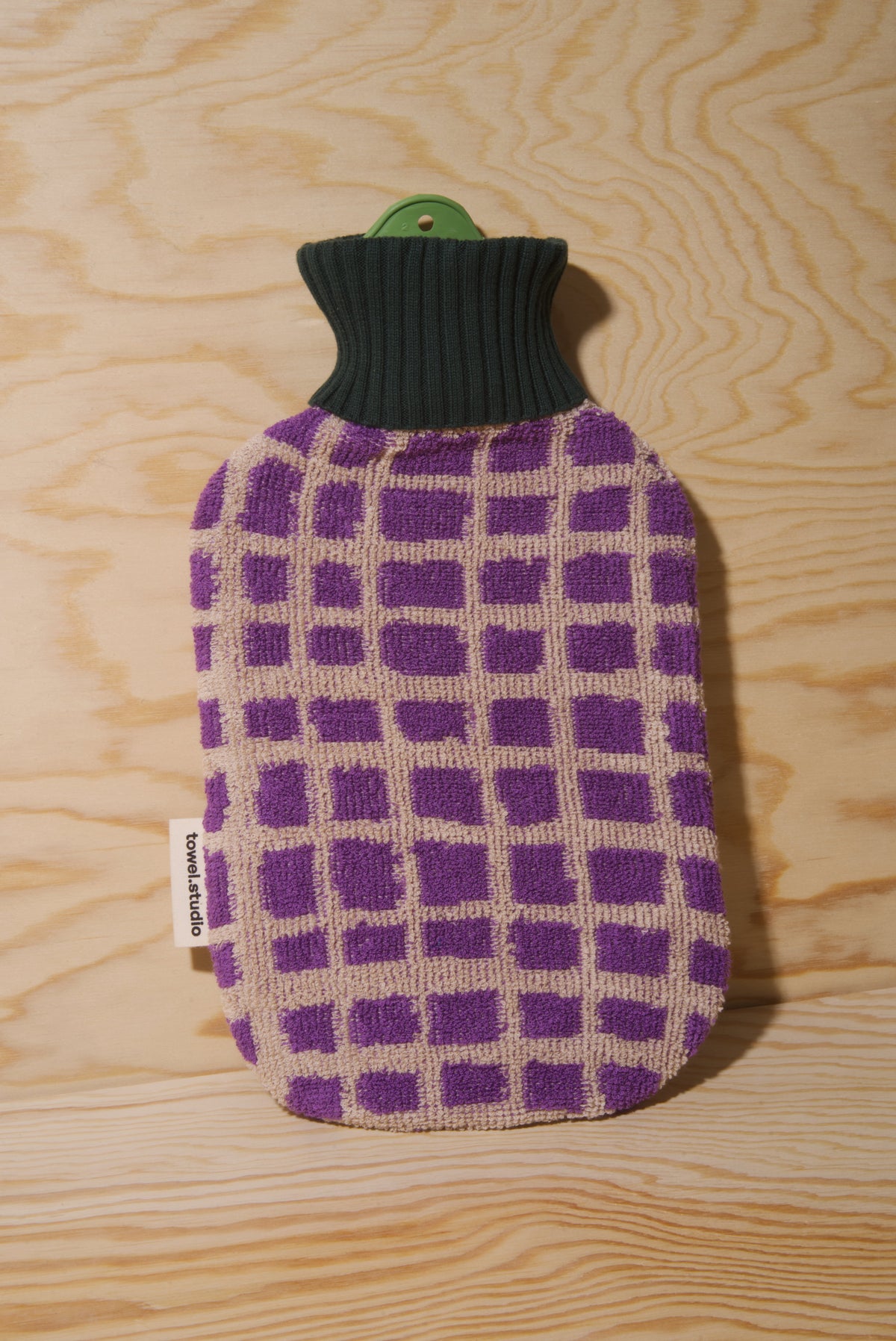 Bold Grid Wärmflasche | Amethyst