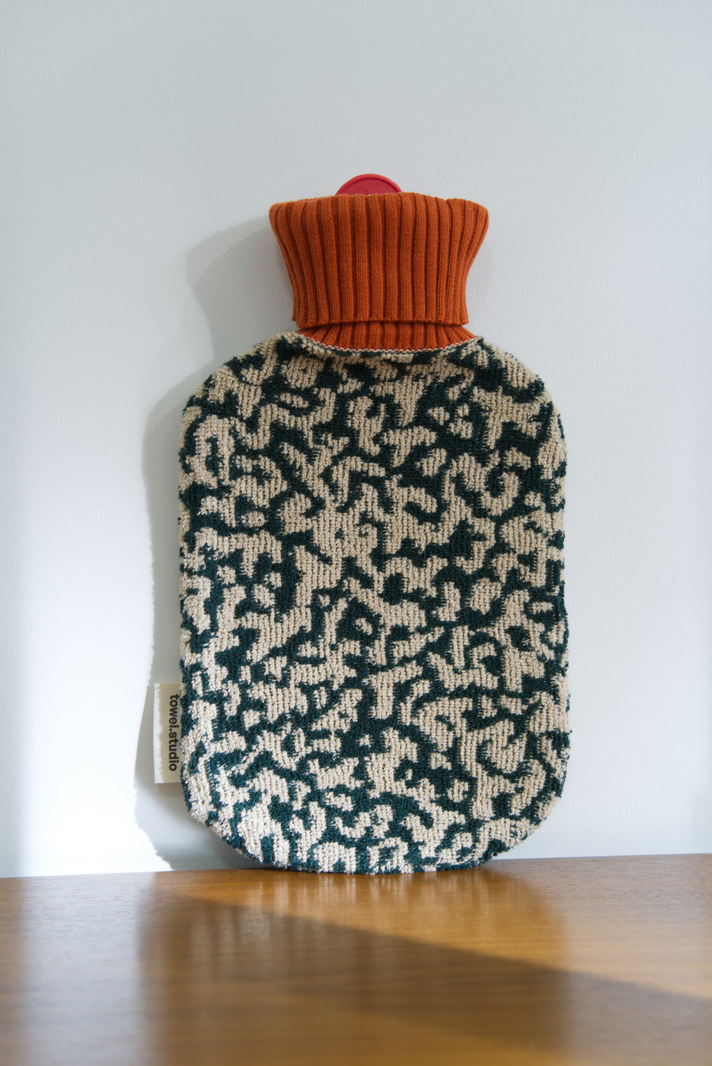 Noisy Camo Hot Water Bottle | Kelp Forest | Large (2 Liter)