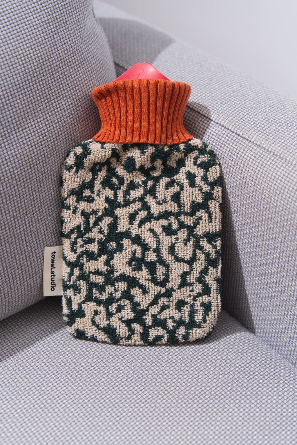 Noisy Camo Hot Water Bottle | Kelp Forest | Small (0.8 Liter)