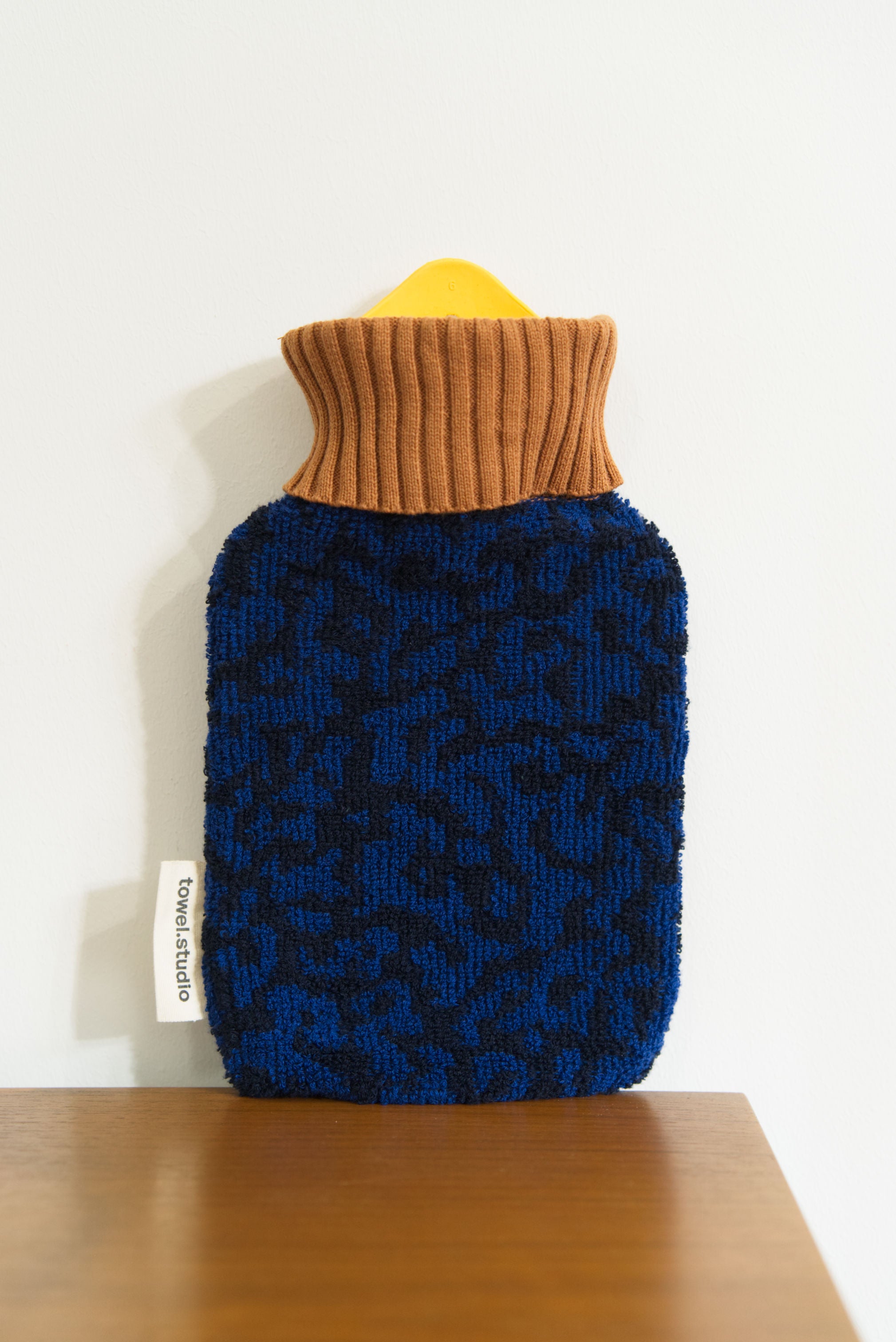 Noisy Camo Hot Water Bottle | Midnight Cloud | Small (0.8 Liter)