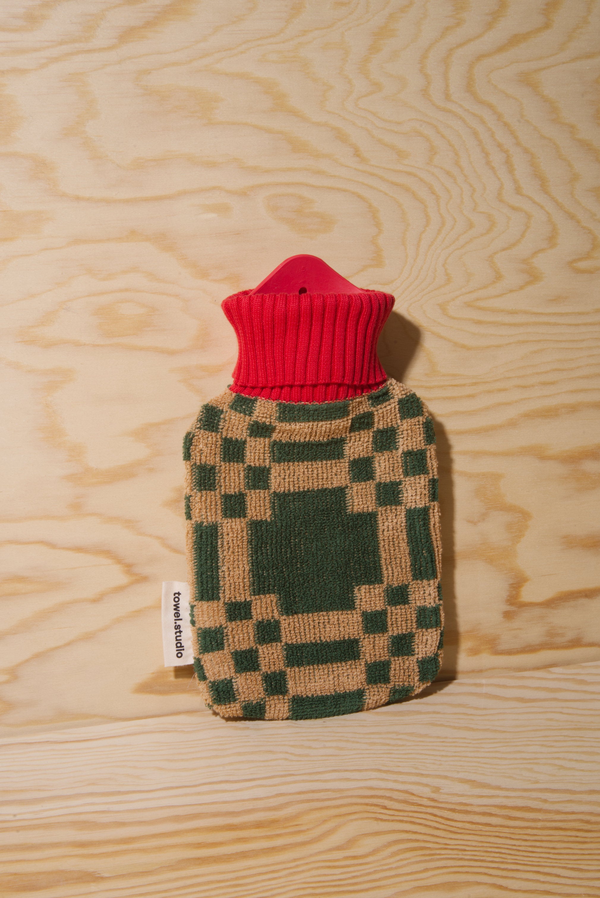 Weave Hot Water Bottle | Cactus | Small (0.8 Liter)