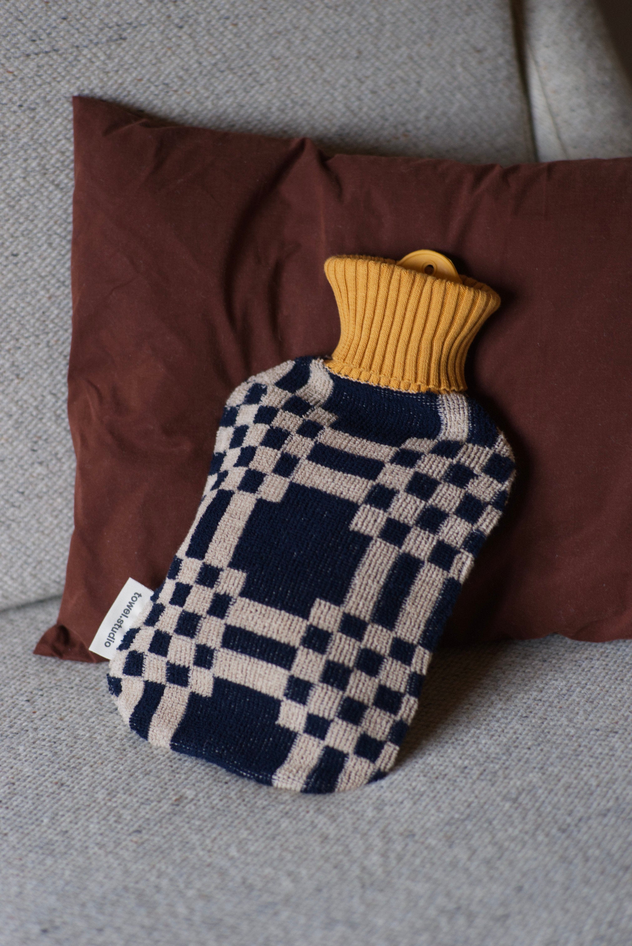 Weave Hot Water Bottle | Maritime | Large (2 Liter)