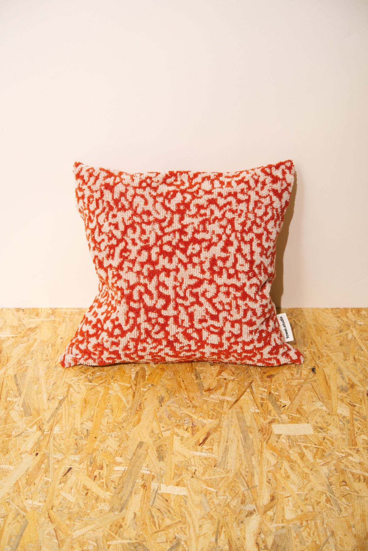 Noisy Camo Throw Pillow | Salamander