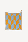 Arrow Tail Wash Cloth | Caramel & Sky
