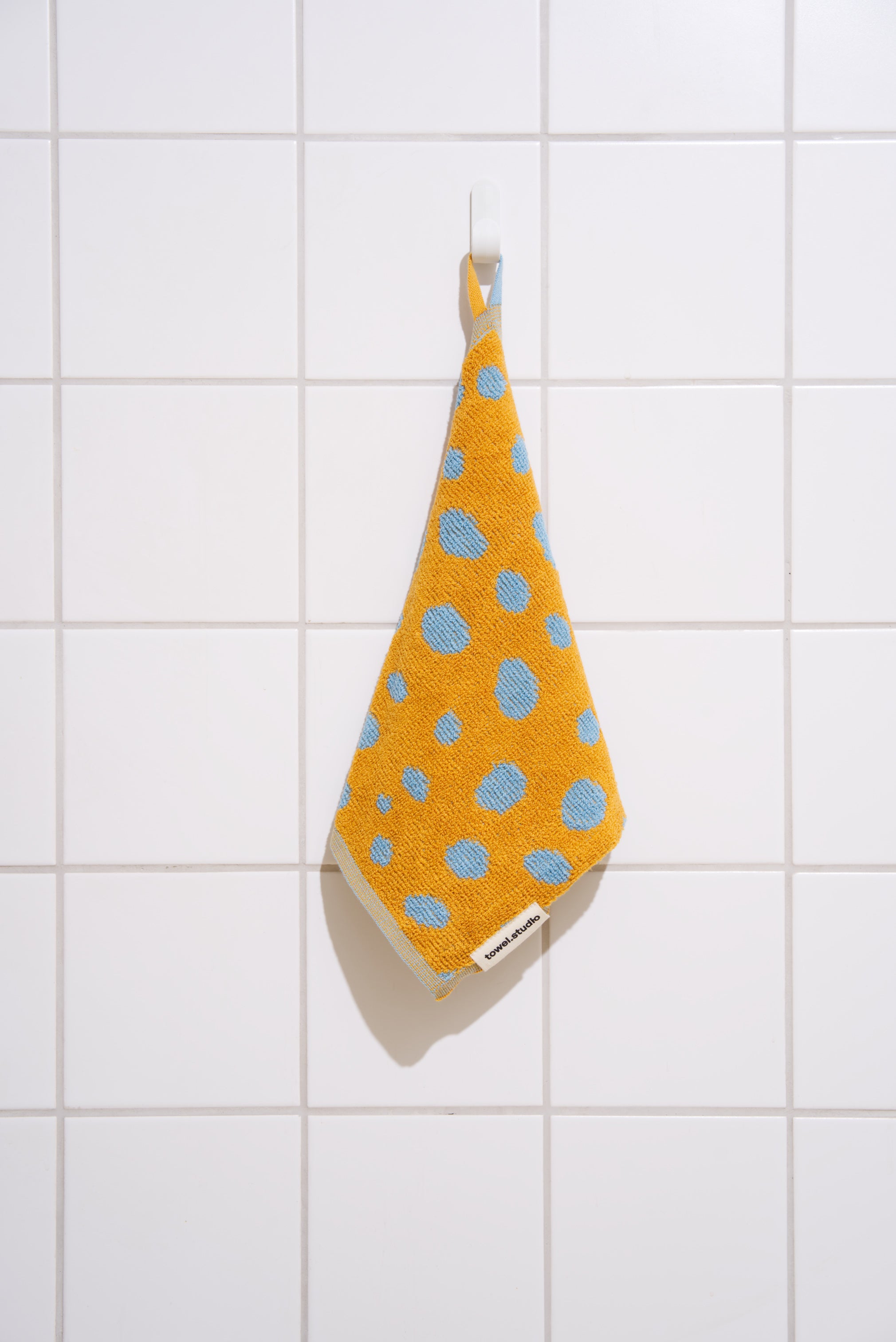 Pebbles Wash Cloth | Caramel & Sky