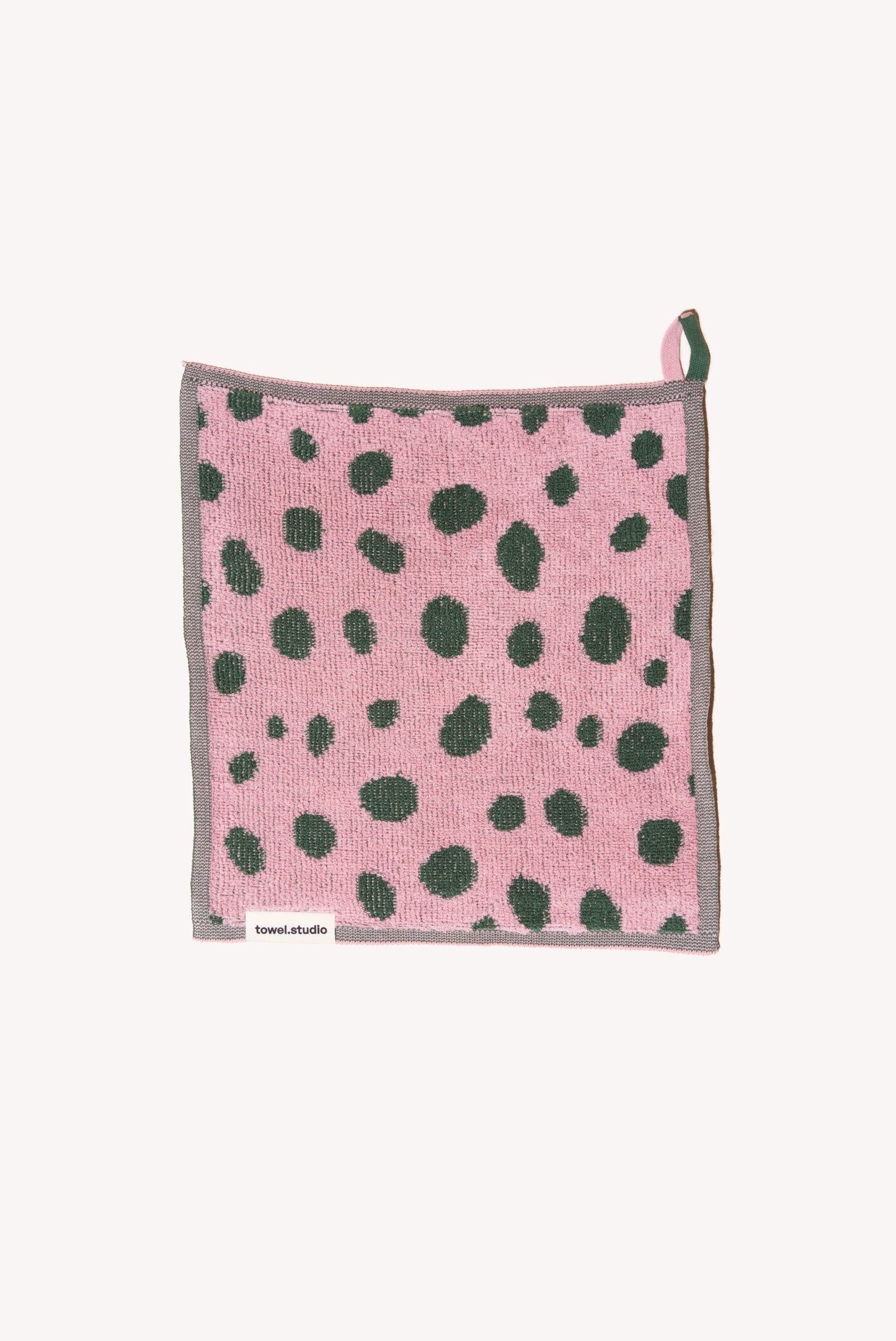 Pebbles Waschlappen | Pink & Green