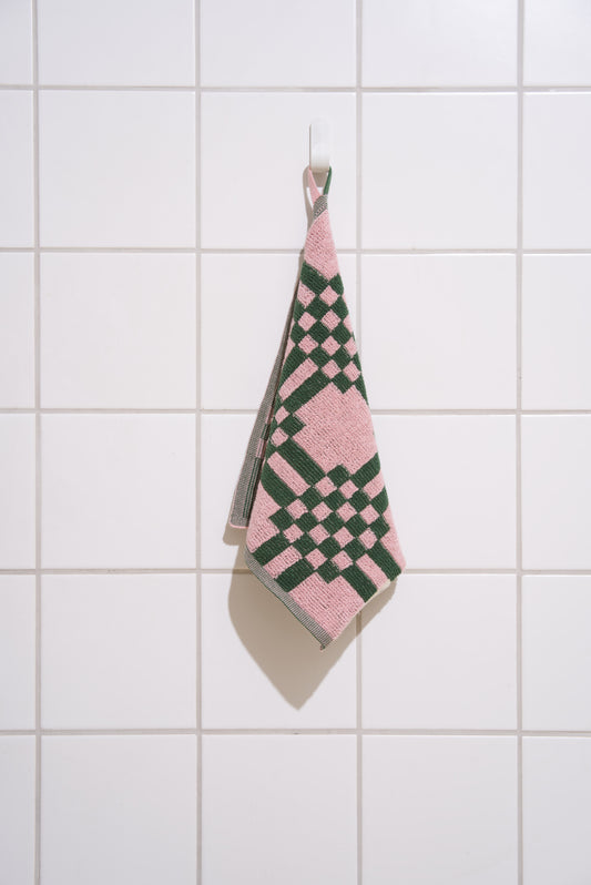 Weave Waschlappen | Pink & Green