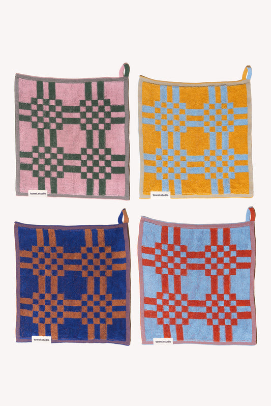 Weave Waschlappen 4-teiliges Set | Alle 4 Farben