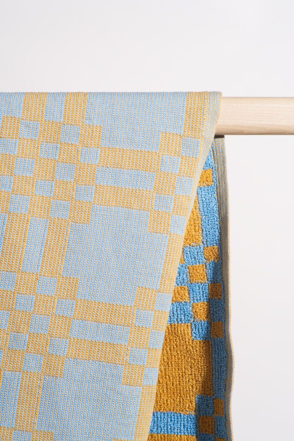Weave Beach Towel | Caramel & Sky