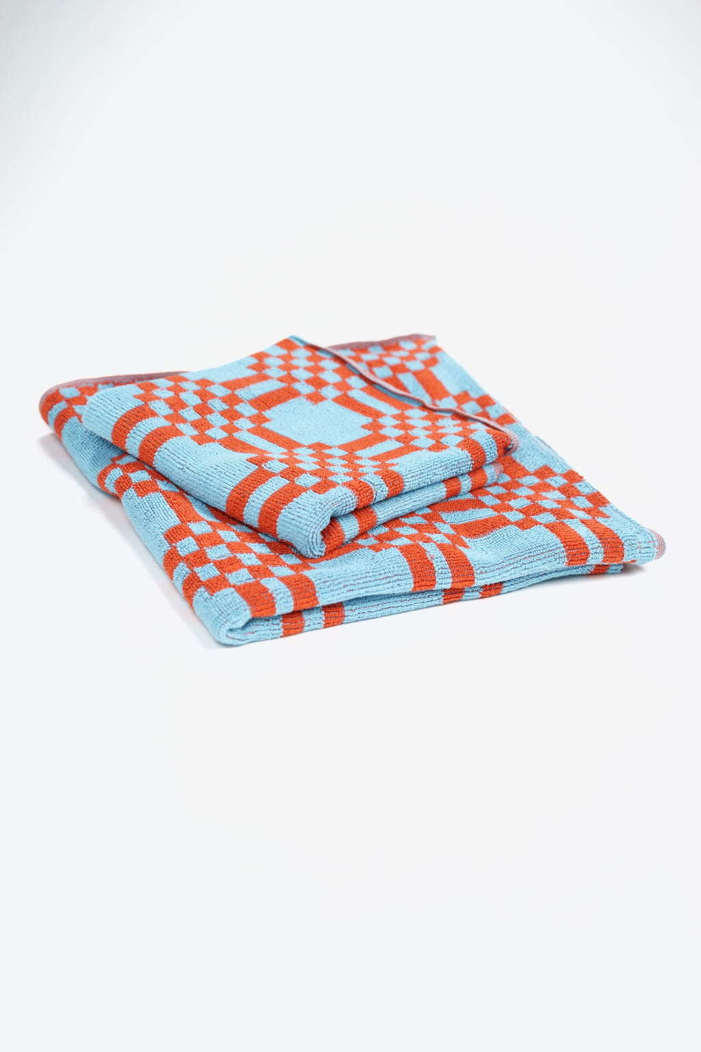 Weave Gym Towel | Sky & Brick