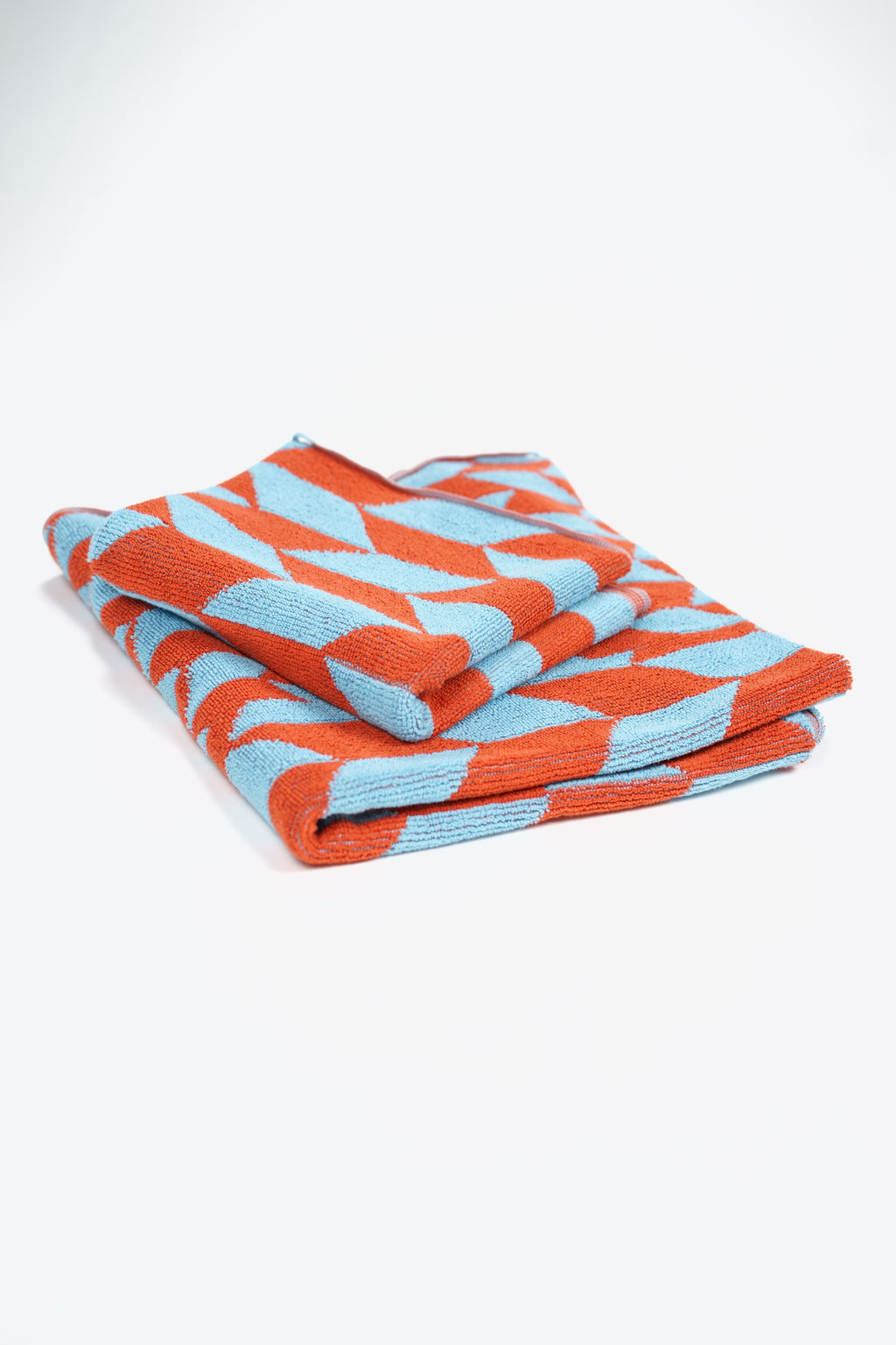 towel terry blue red frottee handtuch blau rot set