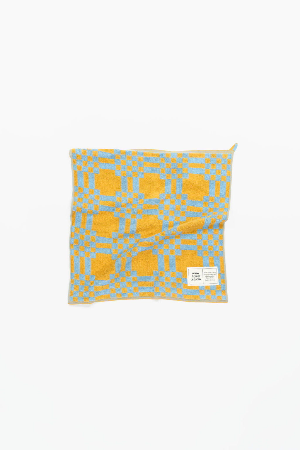 Weave Guest Towel | Caramel & Sky