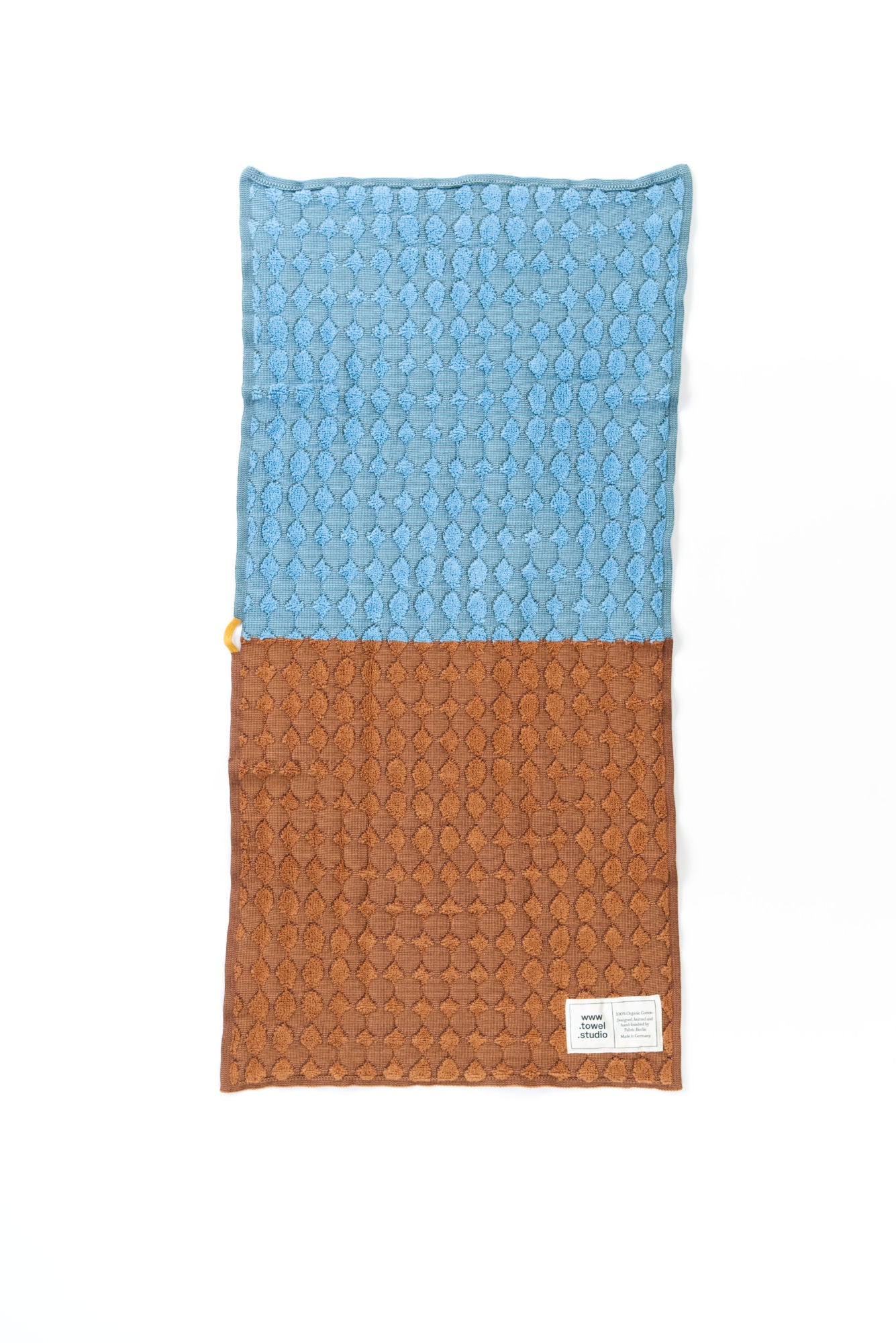 Pond Towel in Cocoa Teal